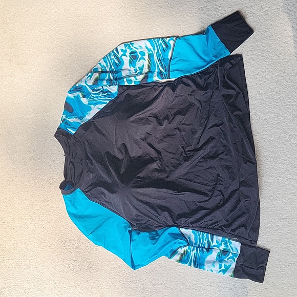 Amazon Rashguard with Bikini Tie Bottom 2XL - Picture 2 of 4